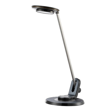 Dixon 18.5" Aluminum Contemporary Minimalist Adjustable Dimmable USB Charging LED Task Lamp - JONATHAN Y